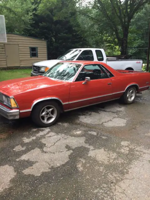 1980 el camino 350 and airshocks