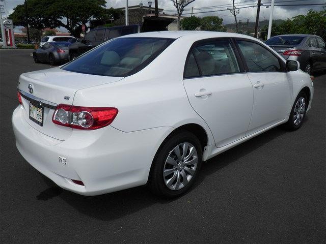 2013 toyota corolla l l 4dr sedan 5m for sale in honolulu, hawaii