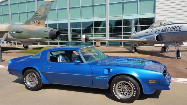 pontiac trans am 403 classic shaker t/a firebird phs martinique blue collector