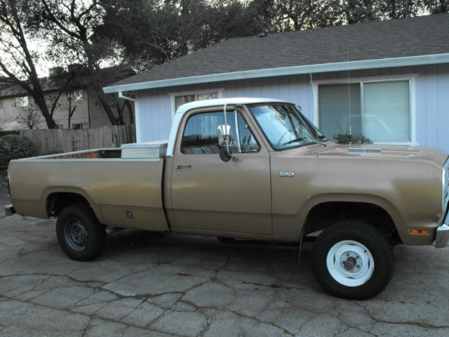 1972 dodge power wagon 4 wheel drive longbed california 99% rust free