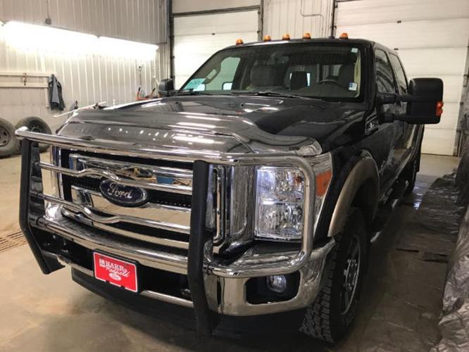 2013 ford f-250 super duty lariat 4x4 lariat 4dr crew cab 6.8 ft. sb pickup for sale in redfield, south dakota