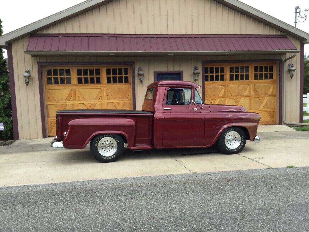 1958 chevrolet apache taskforce 1/2 ton • 283 engine • mustang ii rack + pinion