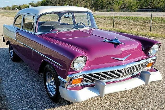 1956 chevrolet two-ten series original solid rust free car