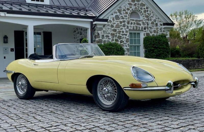 1966 jaguar xke series 1 roadster convertible e-type