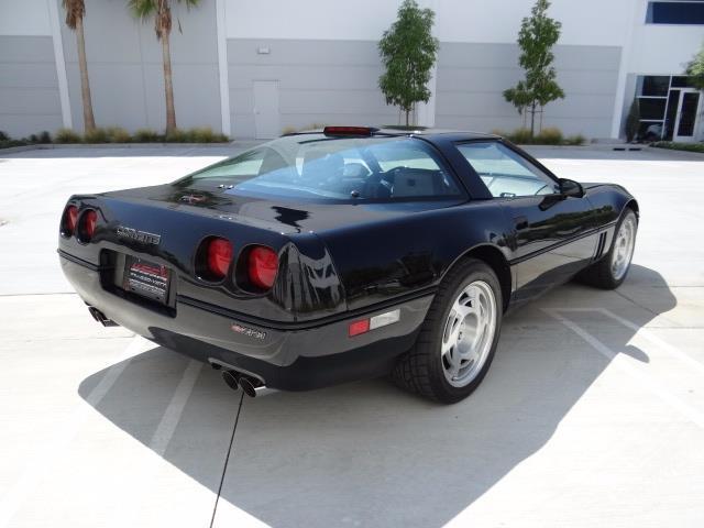 1990 chevrolet corvette zr1 16166 miles black 5l na v8 double overhead cam (do