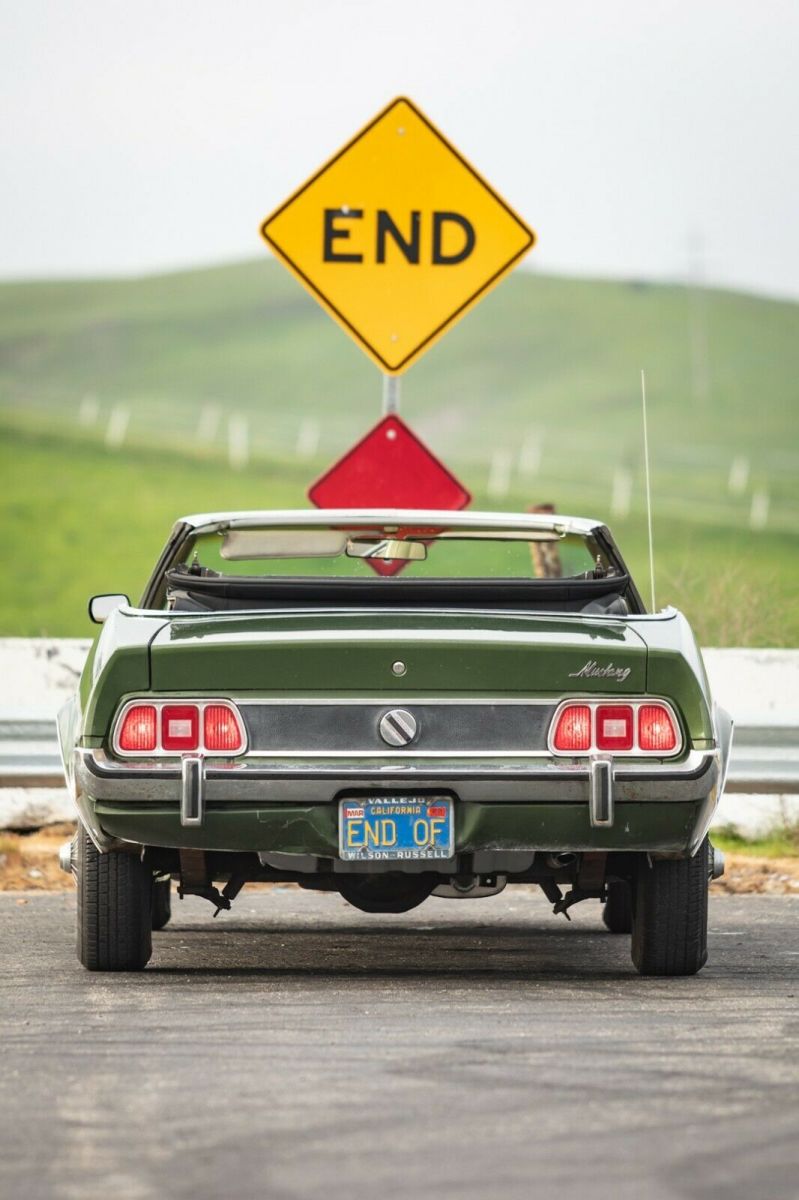 1973 ford mustang convertible -=one owner=