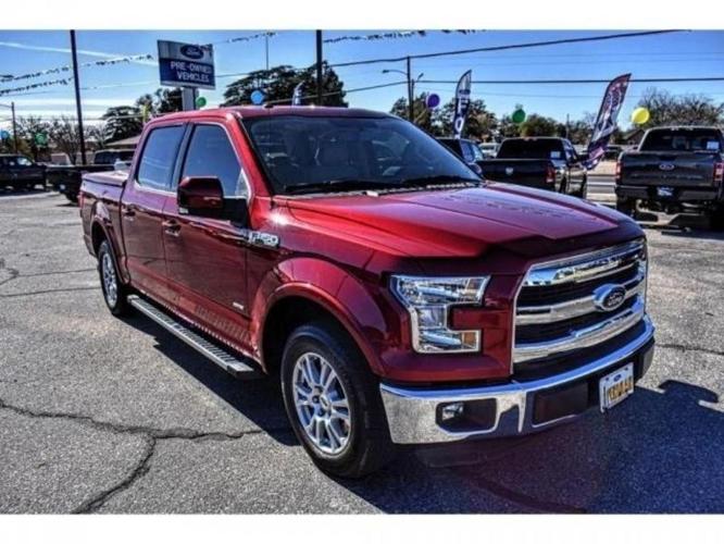2016 ford f-150 lariat 4x2 lariat 4dr supercrew 5.5 ft. sb for sale in hobbs, new mexico