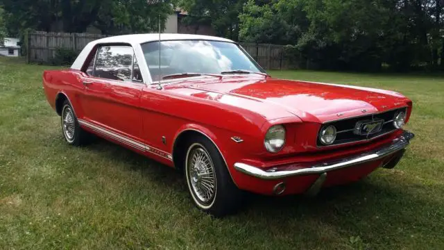 1965 ford mustang, c-289 gt / pony