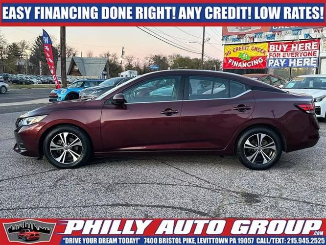 2021 nissan sentra sv sedan 4d in levittown, pennsylvania