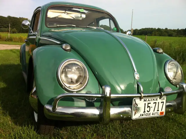 1960 vw beetle ragtop - original!