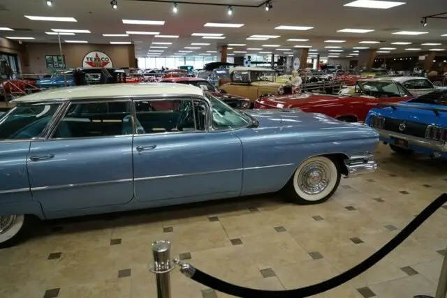 1959 cadillac sedan deville 999 miles georgian blue & white