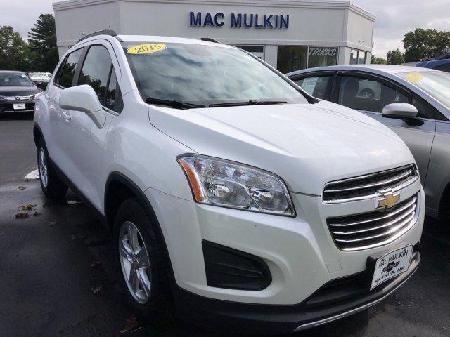 2015 chevrolet trax lt awd lt 4dr crossover for sale in nashua, new hampshire