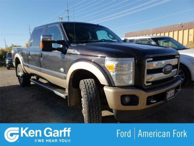 2013 ford f-350 super duty king ranch 4x4 king ranch 4dr crew cab 8 ft. lb srw pickup for sale in american fork, utah