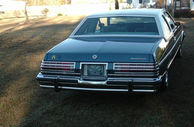 1977 pontiac bonneville brougham 2 door coupe 400 original survivor low mileage