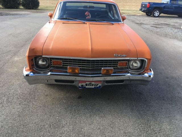 1973 nova, same lady owner since 1982, very original car, selling to high bidder