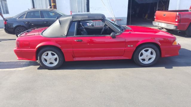 1991 ford mustang gt 5.0 convertible 5 spd, free shipping in us with buy it now