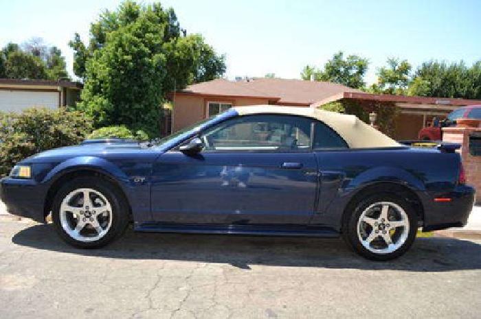 2003 mustang gt convertible - low miles in sacramento, ca