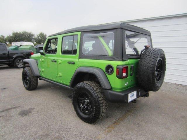 used 2018 jeep wrangler 4wd unlimited sport melbourne, fl 32935 for sale in melbourne, florida