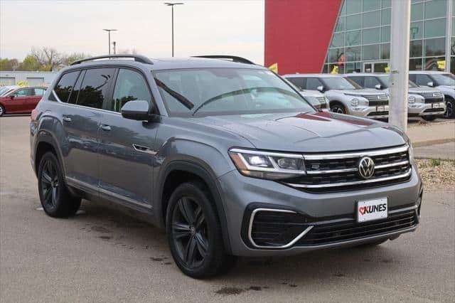 2021 volkswagen atlas 3.6l v6 se w/technology r-line in madison, wisconsin
