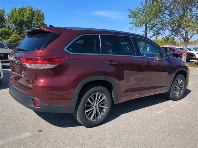 2017 toyota highlander xle