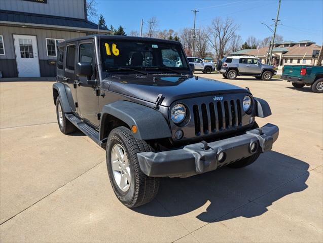 2016 jeep wrangler unlimited sport
