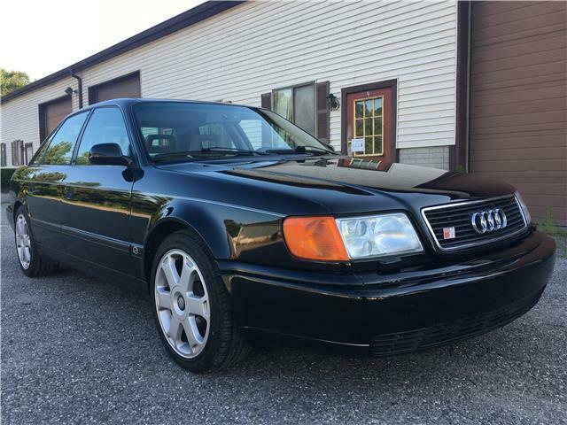 1994 audi s4 200,000 miles black sedan 5 cylinder engine 2.2l/136 manual