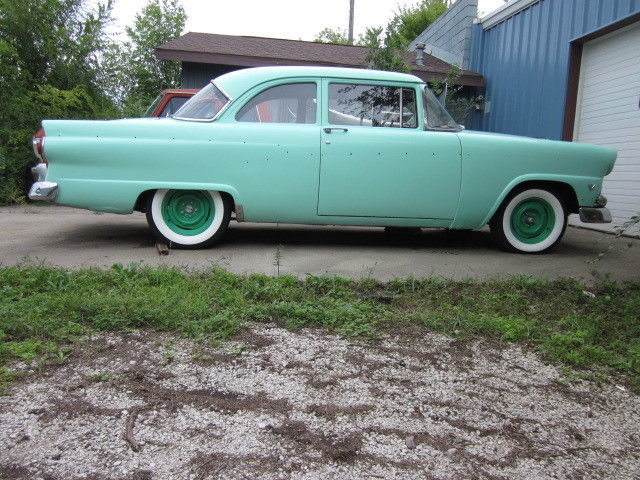 1956 ford customline tudor, dry western car, v-8, auto, runs, solid project car