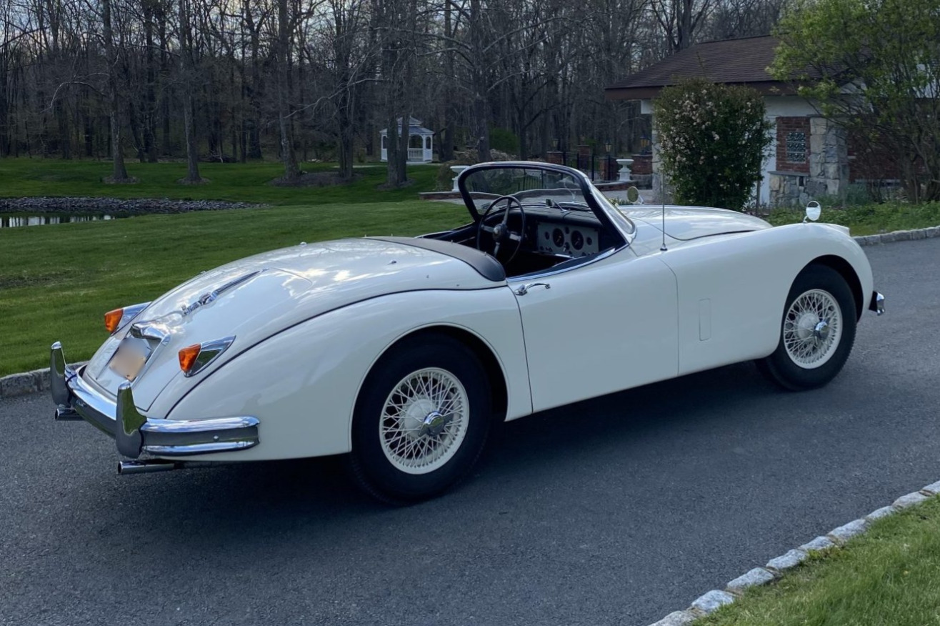 1959 jaguar xk150 3.4l ots roadster