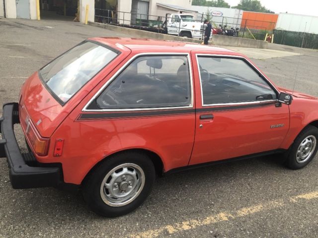 1982 plymouth champ with a mitshubishi 1.4l motor runs drives great needs nothin