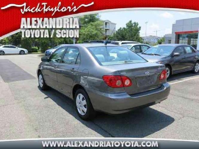 2007 toyota corolla in alexandria, va