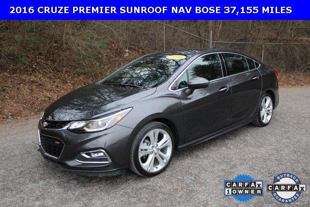 used 2016 chevrolet cruze premier sedan knoxville, tn 37912 for sale in knoxville, tennessee