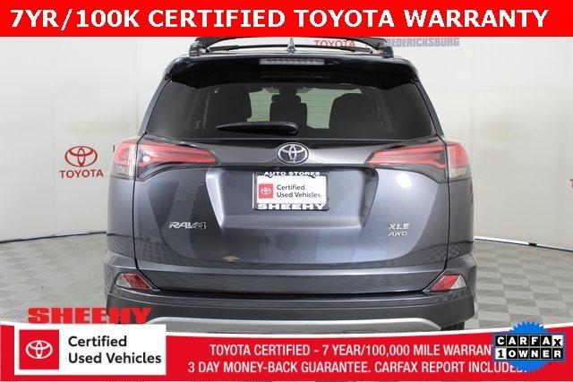 certified 2017 toyota rav4 awd xle fredericksburg, va 22408 for sale in fredericksburg, virginia