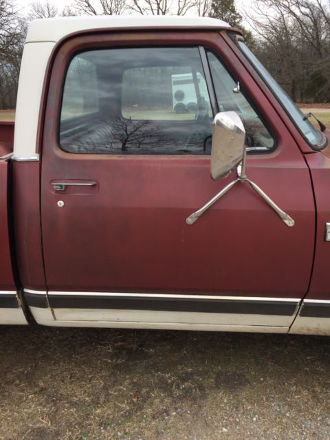 1984 dodge short wide pickup v-8 original unmolested