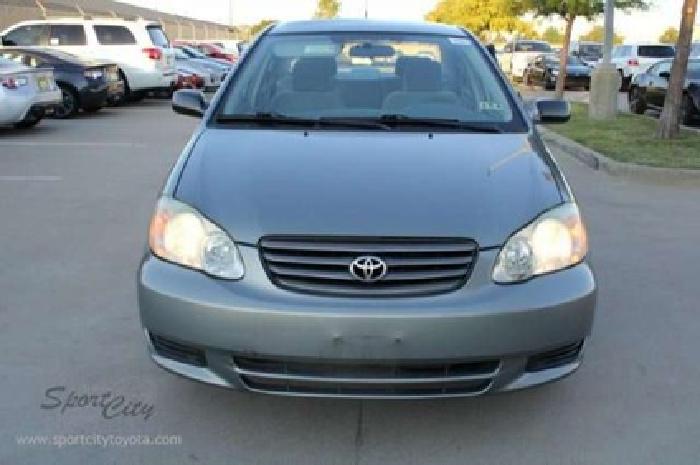 2003 toyota corolla ce in dallas, tx