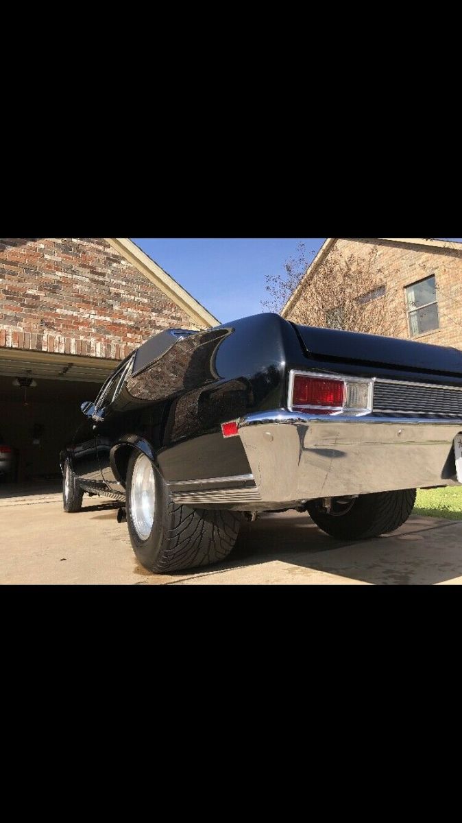 1969 chevrolet nova coupe black rwd manual super sport