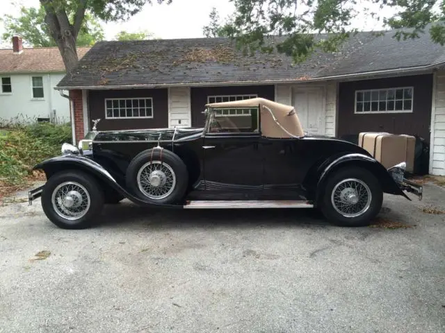 1931 springfield phantom i regent convertible coupe