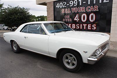 1966 chevrolet malibu classic chevelle coupe 283ci v8 automatic ac bucket seats