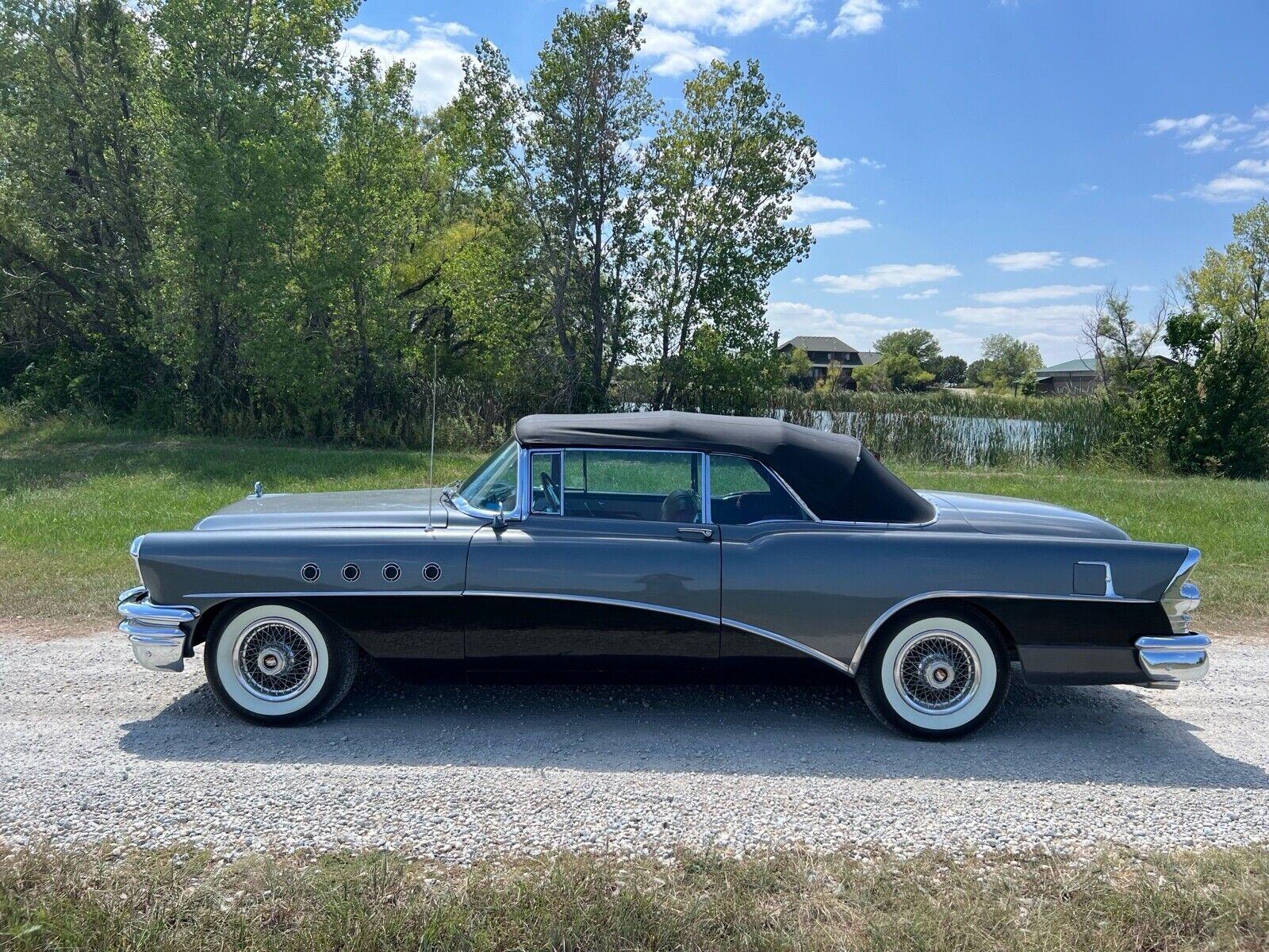 1955 buick roadmaster 322 ci v8 convertible