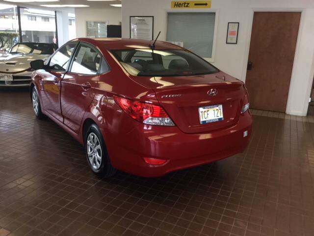2013 hyundai accent gls gls 4dr sedan for sale in kaneohe, hawaii