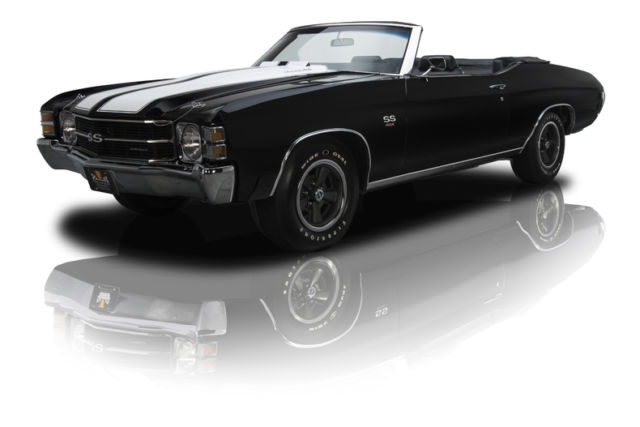 restored numbers matching chevelle ss convertible ls5 454/365 hp v8 4 speed a/c
