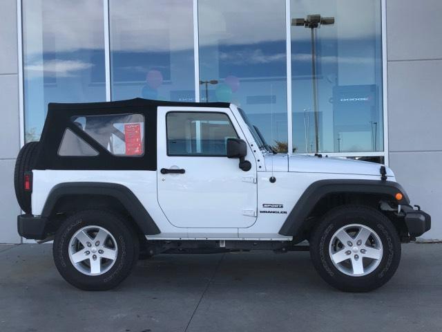 2015 jeep wrangler sport 4x4 sport 2dr suv for sale in bar nunn, wyoming