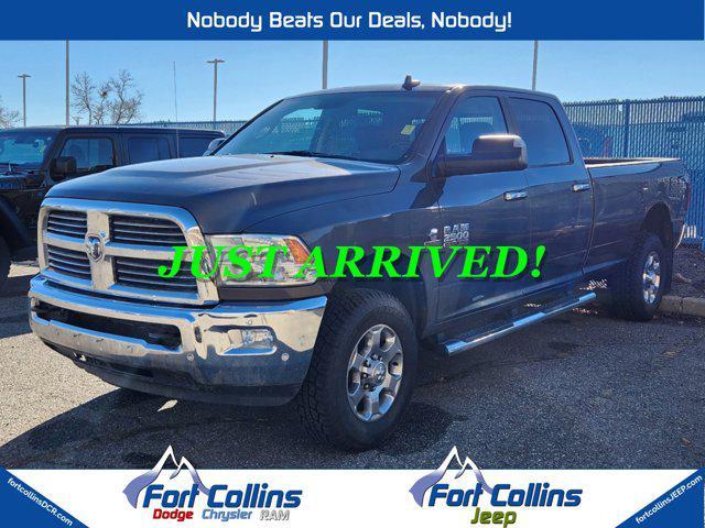 2018 ram 2500 big horn crew cab 4x4 8' box