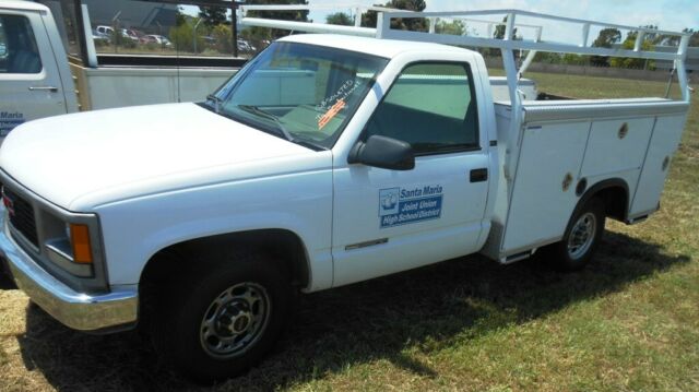 1993 gmc sl sierra c/k 2500 utility truck w/ rear lift gate