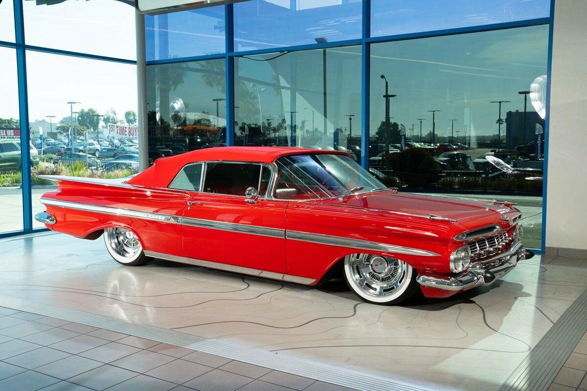 1959 chevrolet impala convertible restored to perfection
