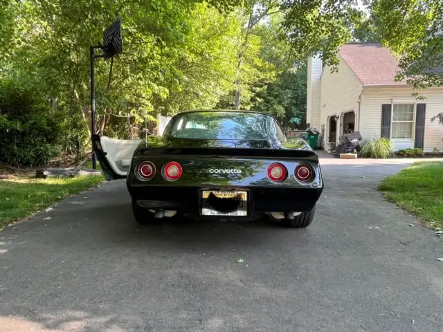 1979 chevrolet corvette c3 coupe black rwd automatic l48