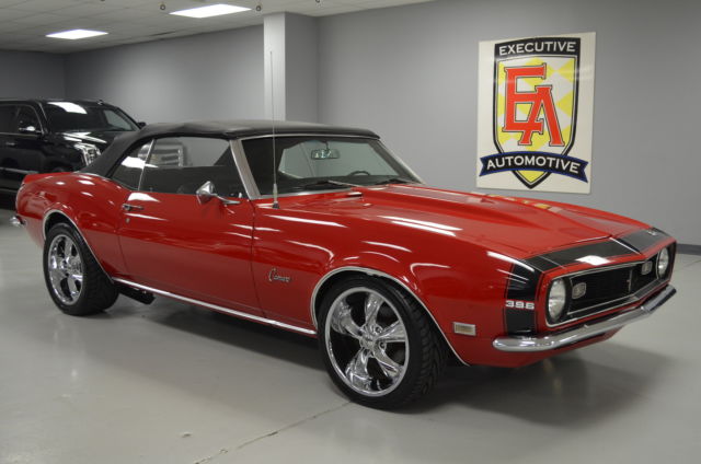 1968 chevrolet camaro convertible ss style