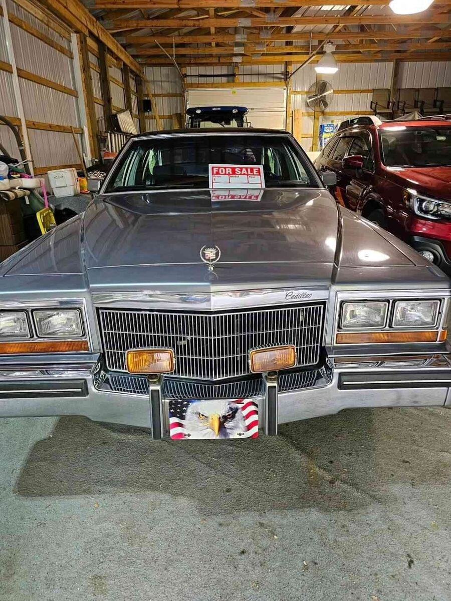 1982 cadillac fleetwood grey formal