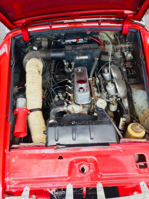 1962 austin healey sprite 5 spd transmission, partial restoration