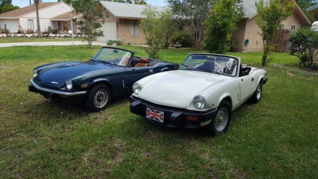 1973 and a 1979 triumph spitfire with all my spares