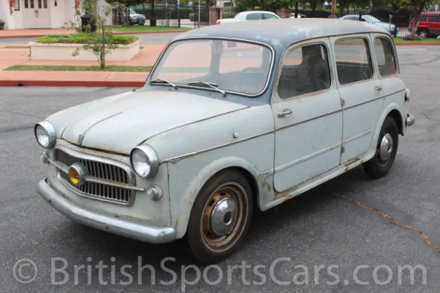 1956 fiat 1100 familia long time california car that is perfect to drive as is